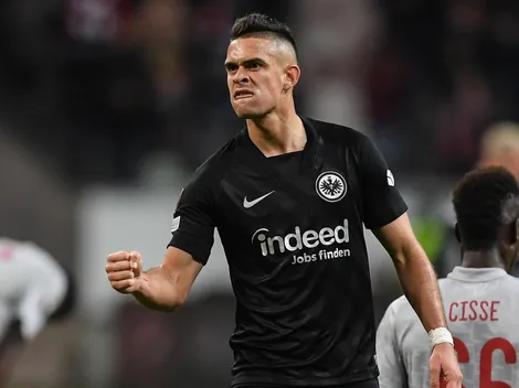 Video | Borré desató la locura con un gol agónico para la victoria de Frankfurt