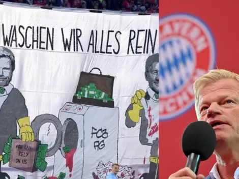 Los hinchas del Bayern arremeten contra Oliver Kahn