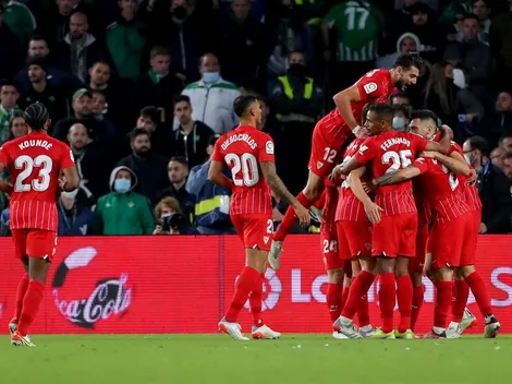 Sevilla se quedó con el clásico ante Betis y se acercó a la cima de La Liga