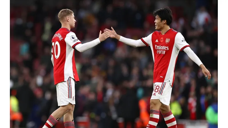 Emile Smith Rowe le dio el triunfo a Arsenal