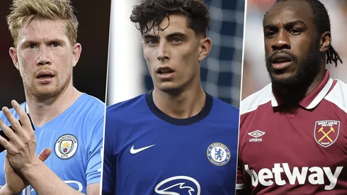 Tabla de posiciones de la Premier League de Inglaterra. (Fotos: Getty Images).