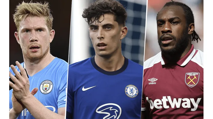 Tabla de posiciones de la Premier League de Inglaterra. (Fotos: Getty Images).