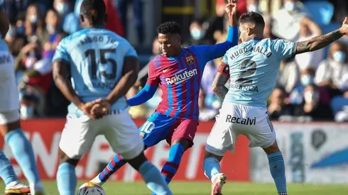 Ansu Fati y un golazo para poner al frente a Barcelona.