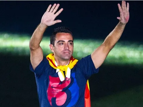 Las primeras palabras de Xavi como DT del Barça y la promesa de Laporta