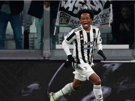 Cuadrado, héroe: Juventus gana con gol del colombiano a Fiorentina