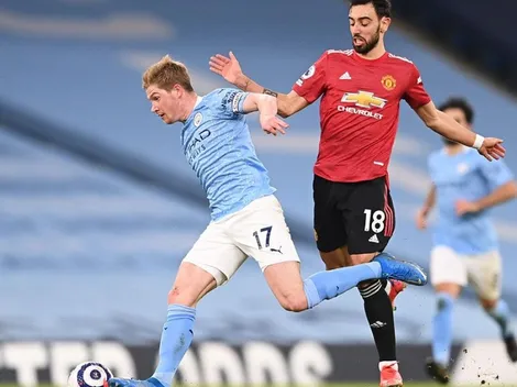Manchester United vs Manchester City: posibles formaciones del derbi