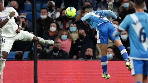 Momento del gol de Falcao.