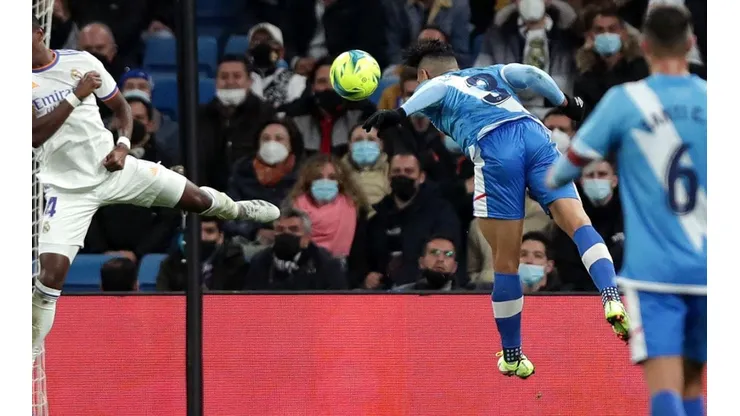 Momento del gol de Falcao.