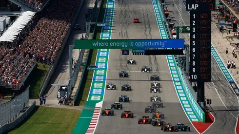 Así fue la largada en Estados Unidos, ¿cómo saldrá el GP de México? (Foto: Getty Images).