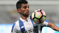 Jesús Tecatito Corona se prepara para un nuevo partido de Porto (Foto: Getty Images).