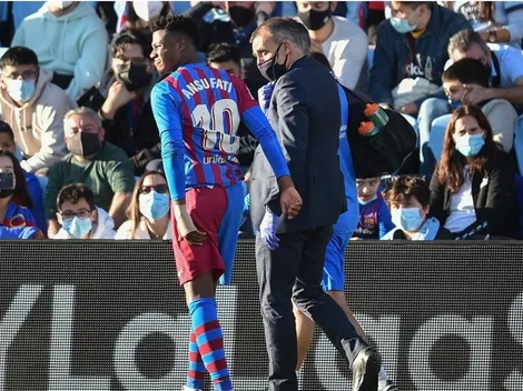 La maldición de Barcelona: Ansu Fati se lesiona