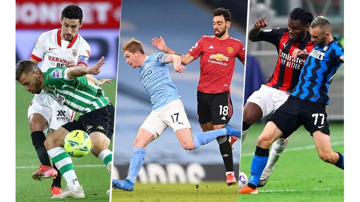 Partidos clásicos del fin de semana.