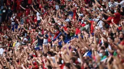 Aficionados del Club Atlético Osasuna.
