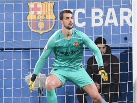 Lazar Carevic, el arquero que tiene su primera convocatoria en el Barça