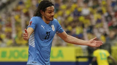 Edinson Cavani, gran ausente para la doble fecha de noviembre de Eliminatorias.