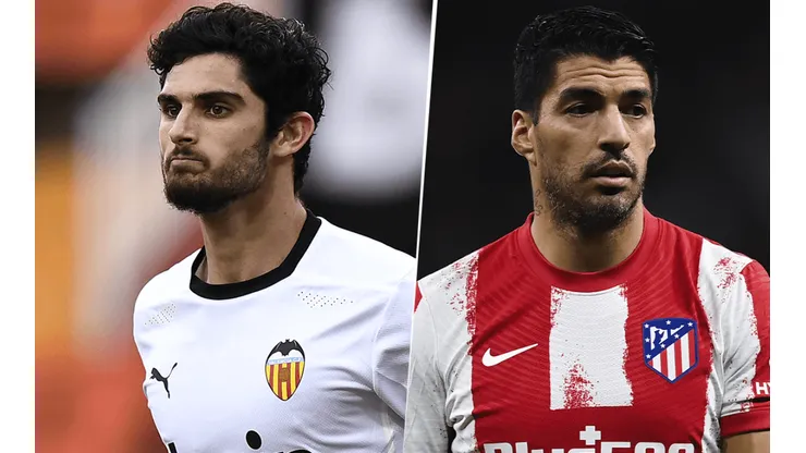 Valencia vs. Atlético Madrid por La Liga de España (Foto: Getty Images).
