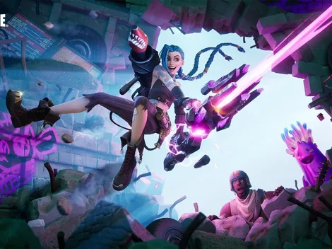 La skin de Jinx de League of Legends llega hoy a Fortnite