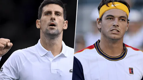 Novak Djokovic vs. Taylor Fritz por el Masters 1000 de París (Foto: Getty images).