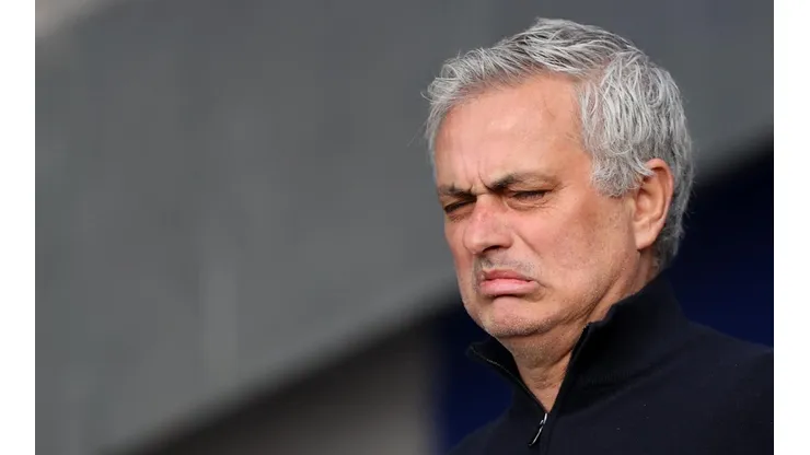 José Mourinho, entrenador de Roma.