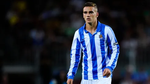Antoine Griezmann en su paso por Real Sociedad.