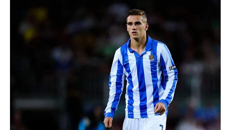 Antoine Griezmann en su paso por Real Sociedad.