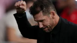 Diego Simeone, entrenador del Atlético de Madrid.