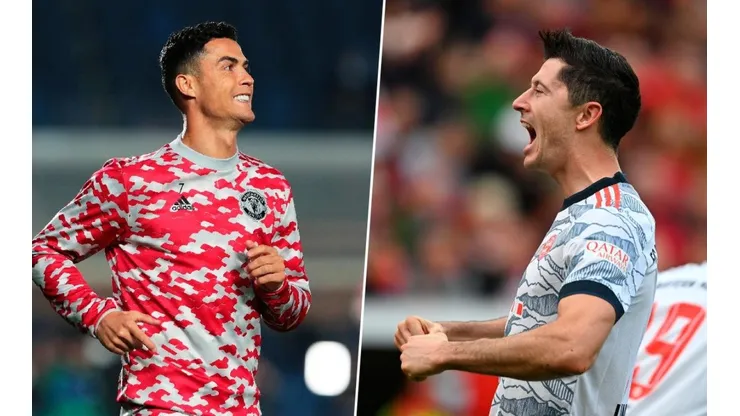 Cristiano Ronaldo y Robert Lewandowski, dos de los máximos artilleros.