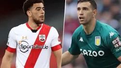 Southampton y Aston Villa se enfrentan por la Premier League (Fotos: Getty).