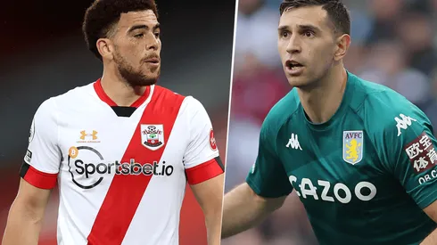 Southampton y Aston Villa se enfrentan por la Premier League (Fotos: Getty).