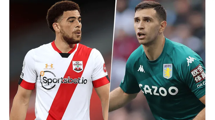 Southampton y Aston Villa se enfrentan por la Premier League (Fotos: Getty).