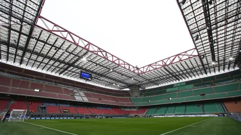 Estadio de San Siro en Milan.