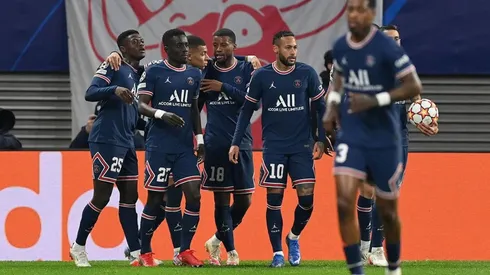 PSG en partido con Leipzig.