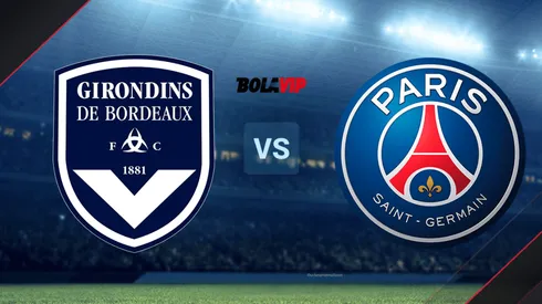 Bordeaux vs. PSG por la Ligue 1 de Francia.