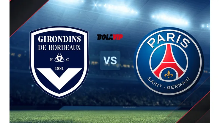 Bordeaux vs. PSG por la Ligue 1 de Francia.