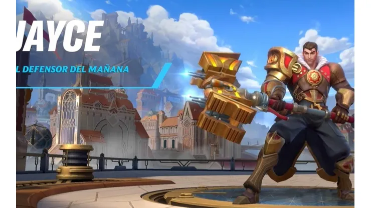 Primer vistazo a Jayce, nuevo campeón para League of Legends: Wild Rift