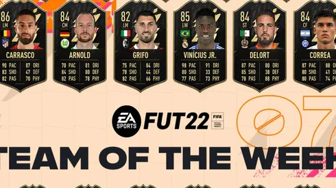 Correa y Marquinhos, entre las nuevas cartas del TOTW 7 de FIFA 22