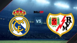 Real Madrid vs. Rayo Vallecano por La Liga de España.