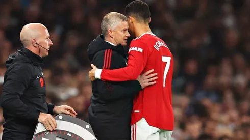 Encuentro de entrenador con CR7.