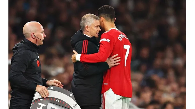 Encuentro de entrenador con CR7.