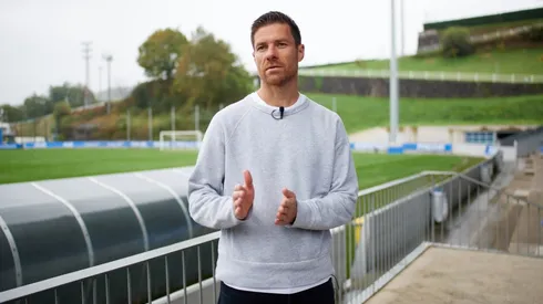 Xabi Alonso, entrenador de la Real Sociedad B.