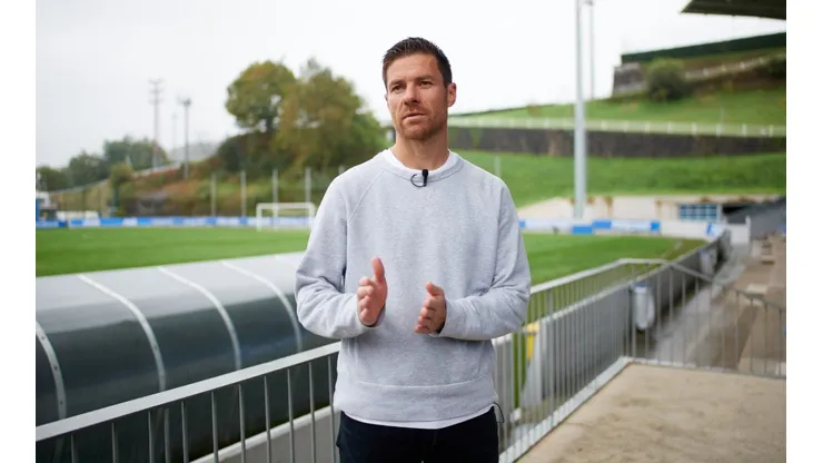 Xabi Alonso, entrenador de la Real Sociedad B.