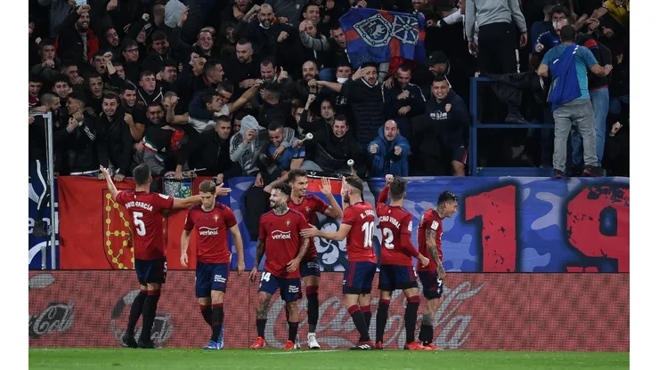 Jugadores del Club Átletico Osasuna.