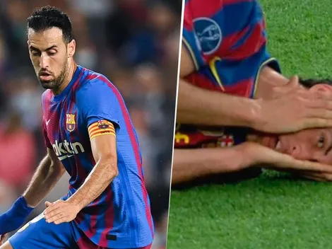 ¿Sergio Busquets lo volvió a hacer?: fingió falta y fue tendencia en redes sociales