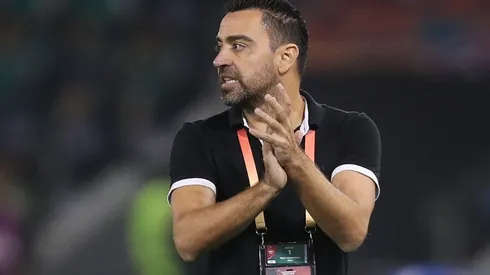 Xavi Hernández, entrenador de Al-Sadd.
