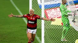 Pedro, autor de un gol en la última victoria de Flamengo ante Palmeiras.