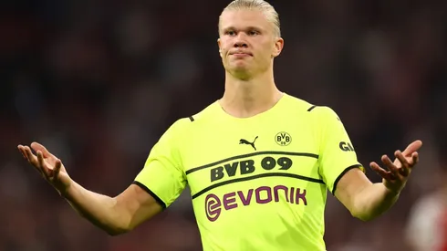 Erling Haaland, delantero del Borussia Dortmund.