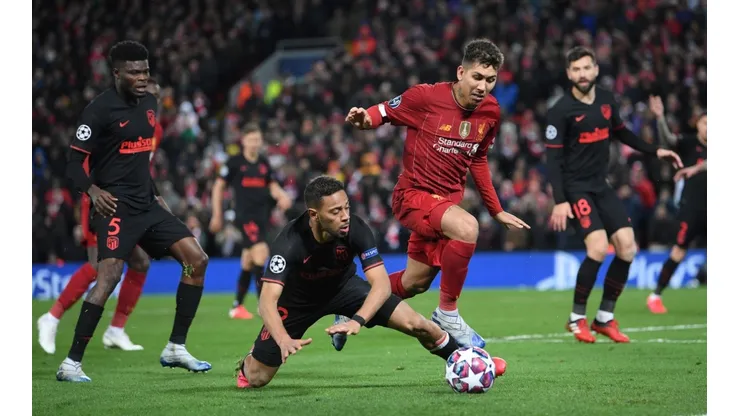 Imágenes del último Liverpool vs. Atlético de Madrid.