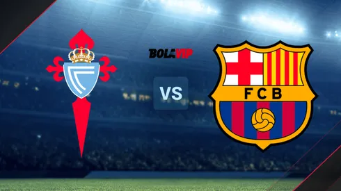 Celta de Vigo vs. FC Barcelona por La Liga de España.