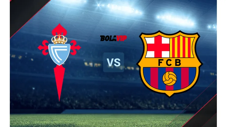 Celta de Vigo vs. FC Barcelona por La Liga de España.