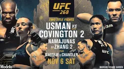 Foto: Twitter oficial de UFC.